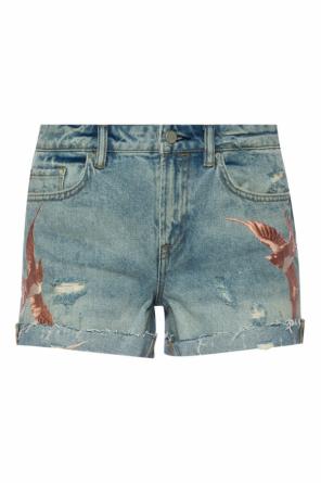 'birds' shorts with holes, zdjęcie 1 'birds' shorts with holes od AllSaints